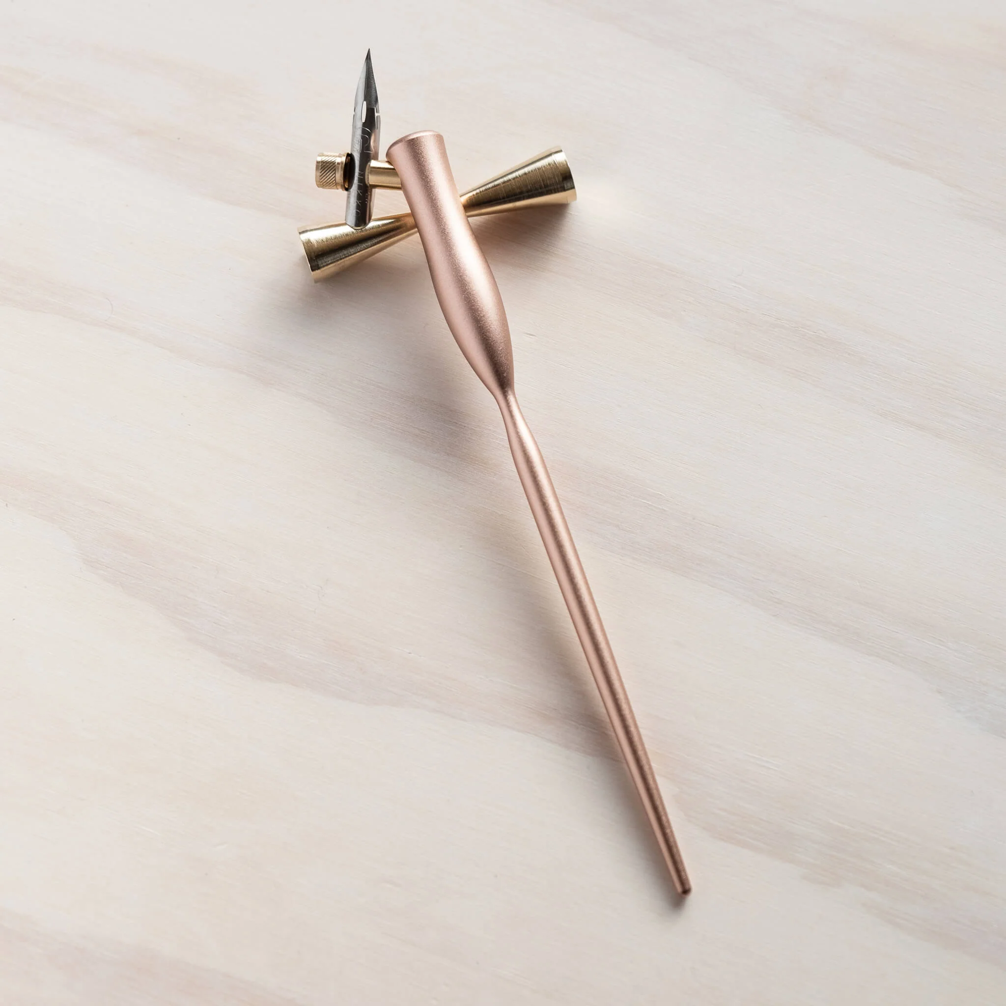 Butterfly Brass Pen Rest - Image 5
