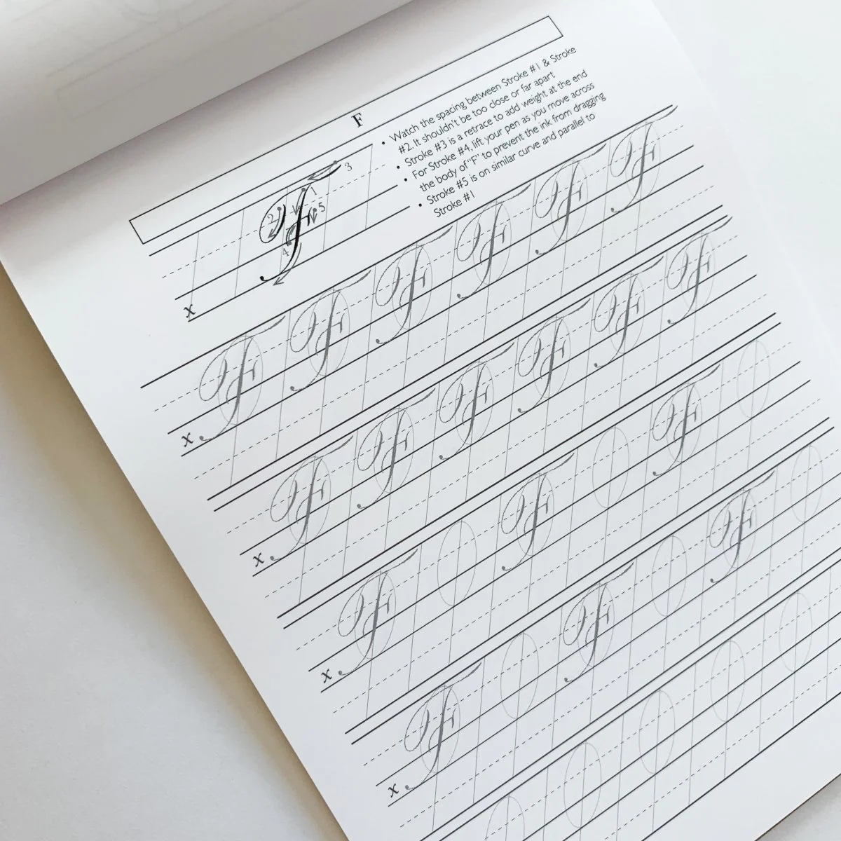 Copperplate Practice Pad - Logos Calligraphy - Image 5