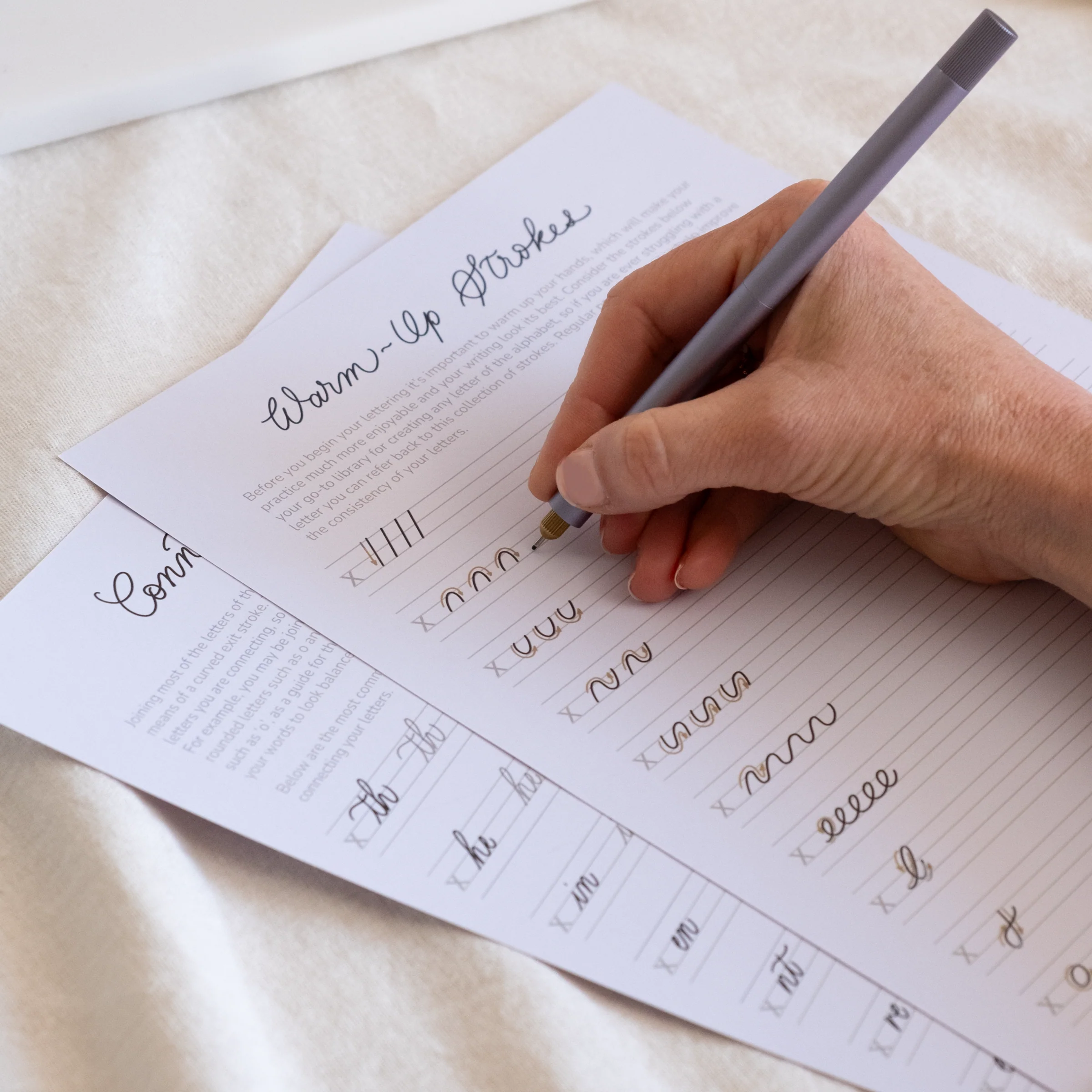 Digital Guide: Beginner's Monoline Lettering - Image 3