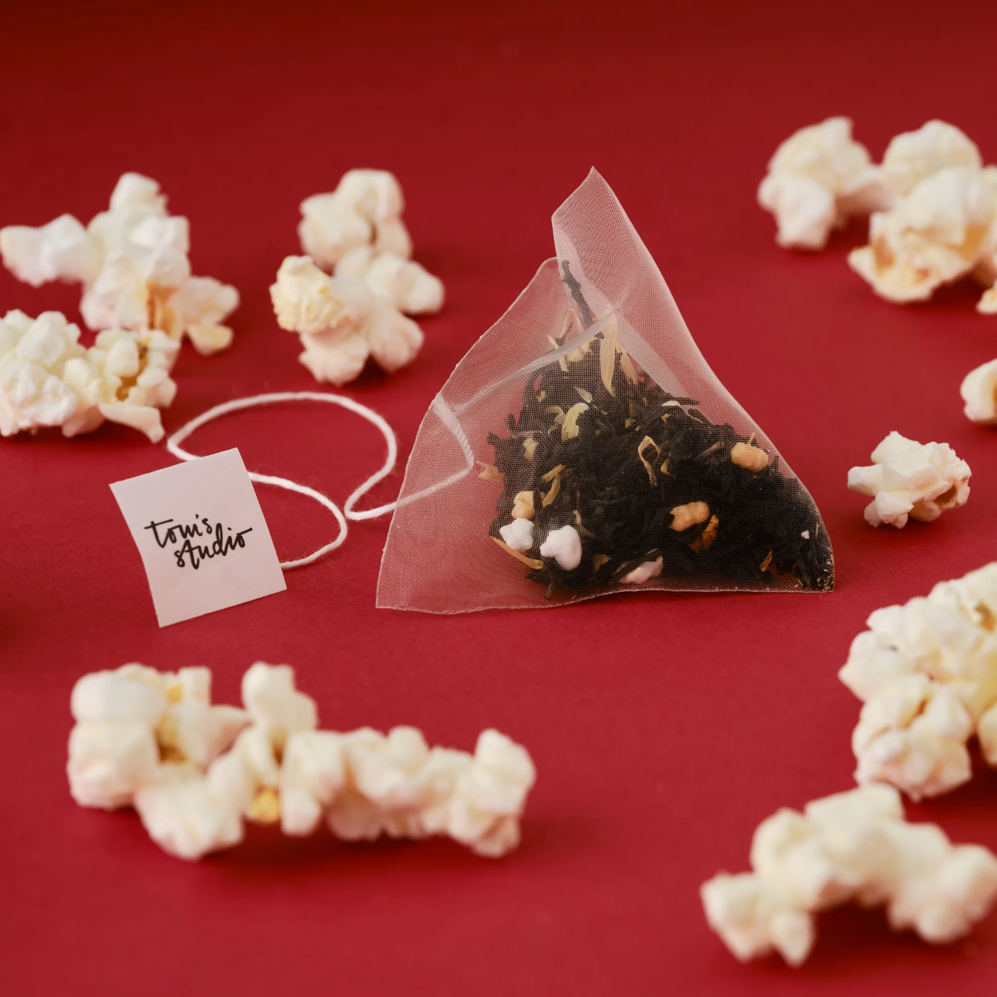 Tom's Studio Popcorn Tea (15 Tea Bags) - Image 2
