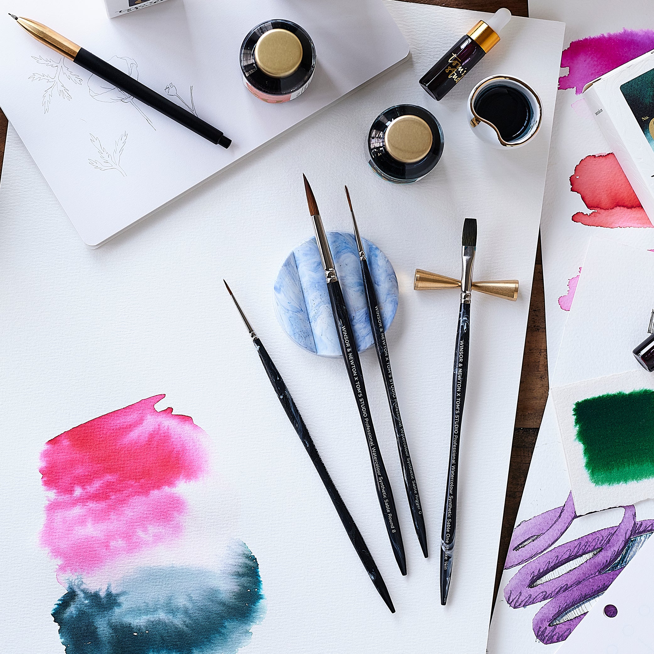 Re-Crafted: Tom's Studio x Winsor & Newton Paintbrushes