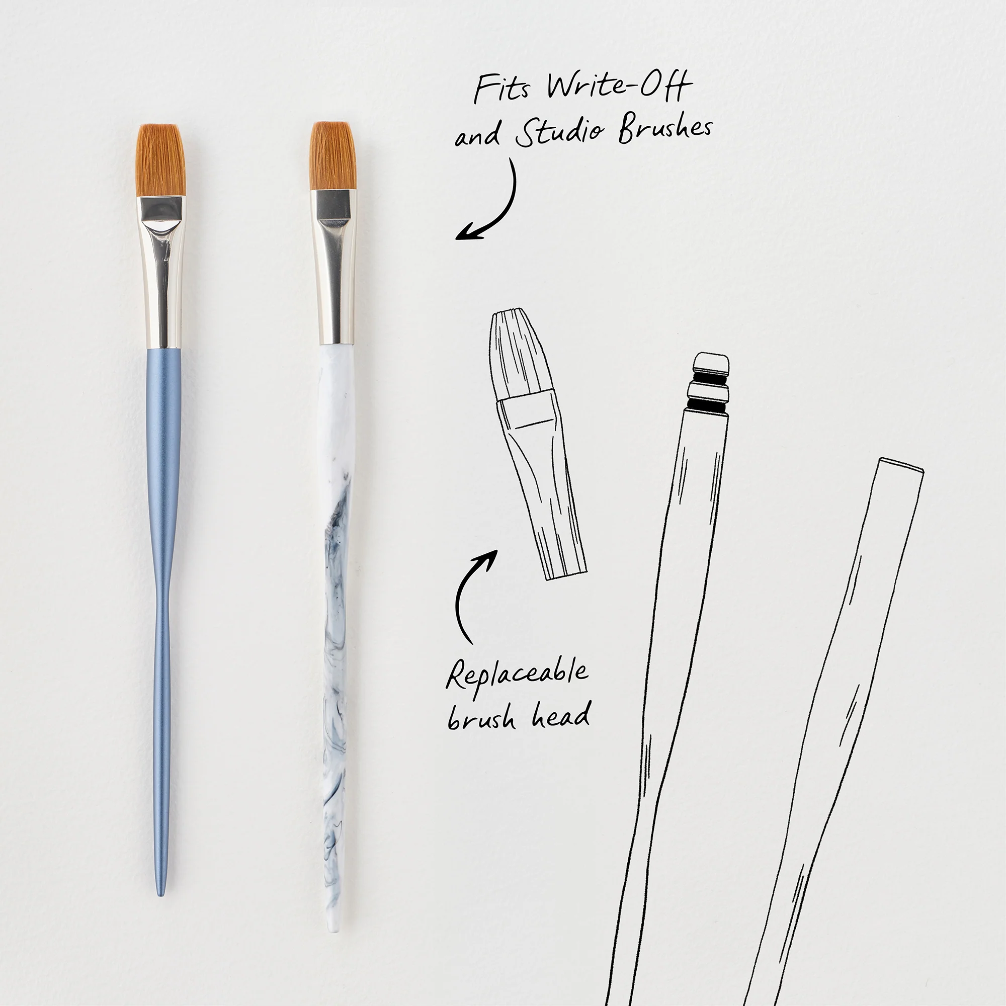 The Watercolour Wash Paintbrush Set - Image 7