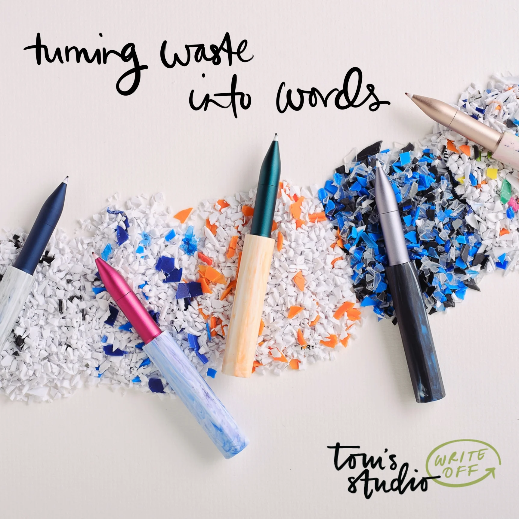 The Wren Write Off – Made from Disposable Pens